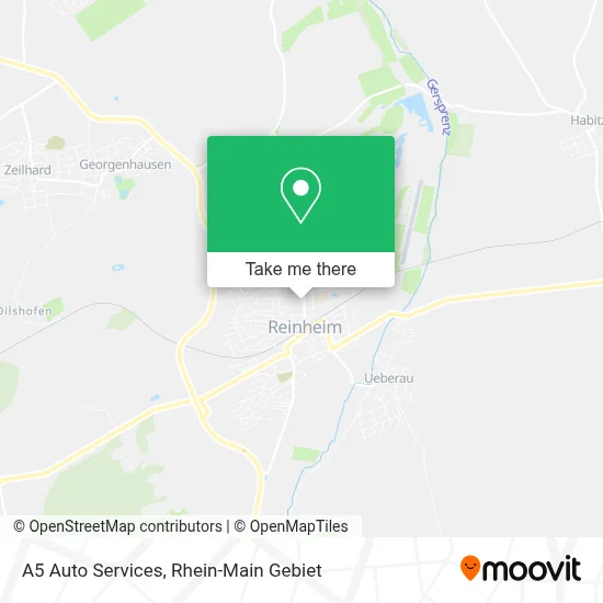 A5 Auto Services map