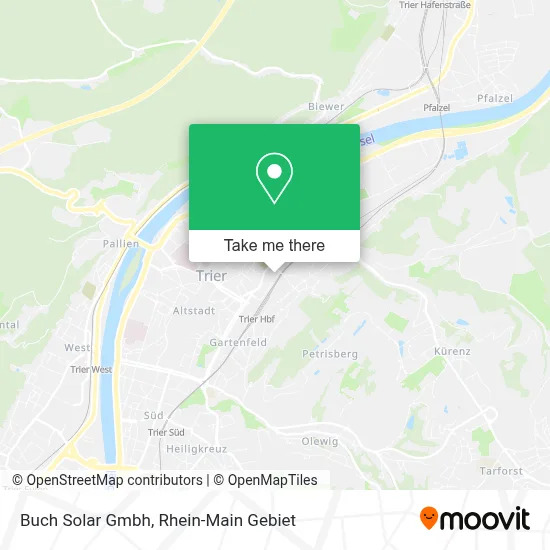 Buch Solar Gmbh map