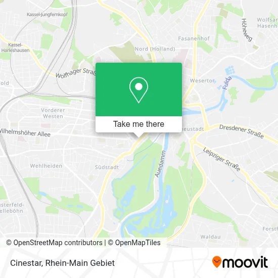 Cinestar map