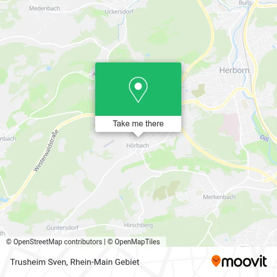 Trusheim Sven map