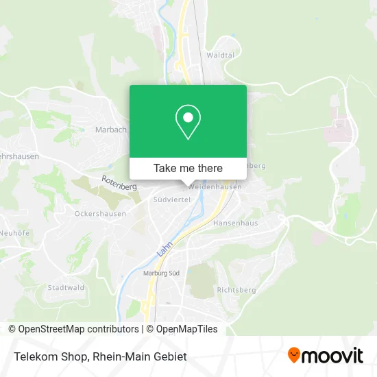 Telekom Shop map