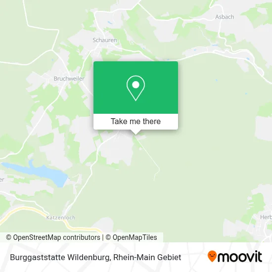 Burggaststatte Wildenburg map