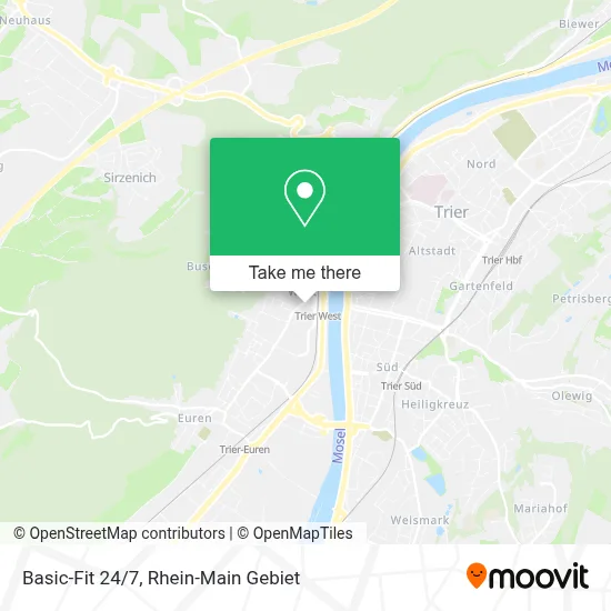 Basic-Fit 24/7 map