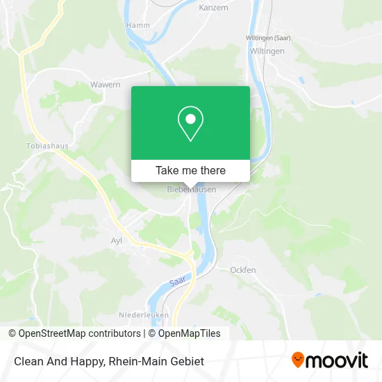 Clean And Happy map