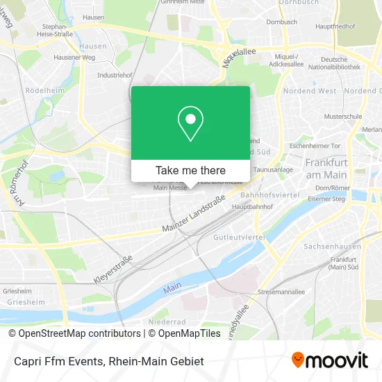 Capri Ffm Events map