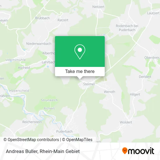 Andreas Buller map