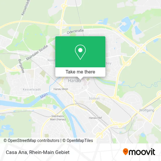 Casa Ana map