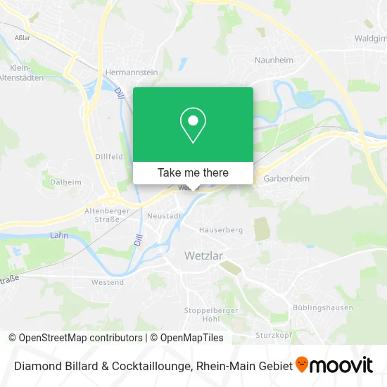 Diamond Billard & Cocktaillounge map