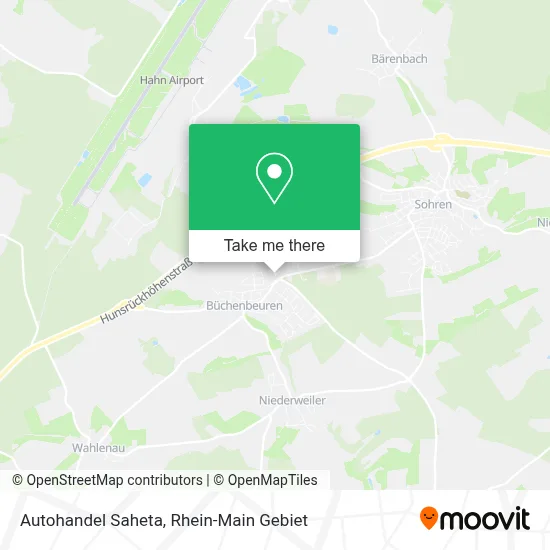 Autohandel Saheta map