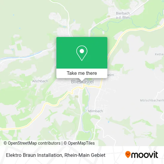 Elektro Braun Installation map
