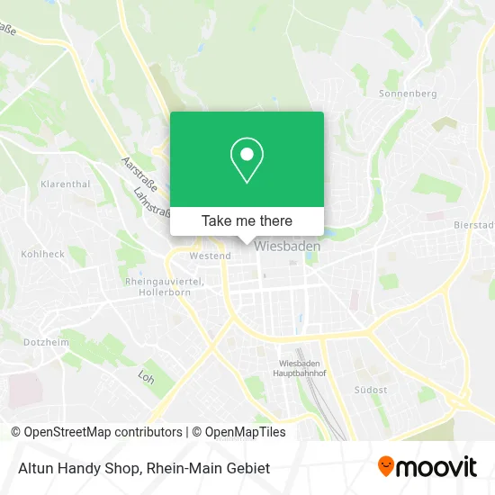 Altun Handy Shop map