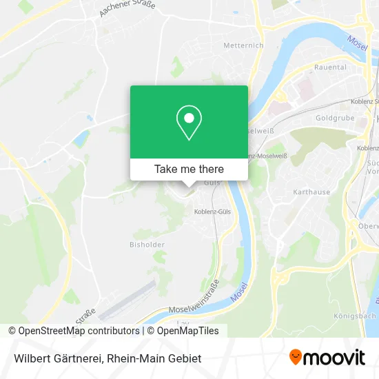 Wilbert Gärtnerei map
