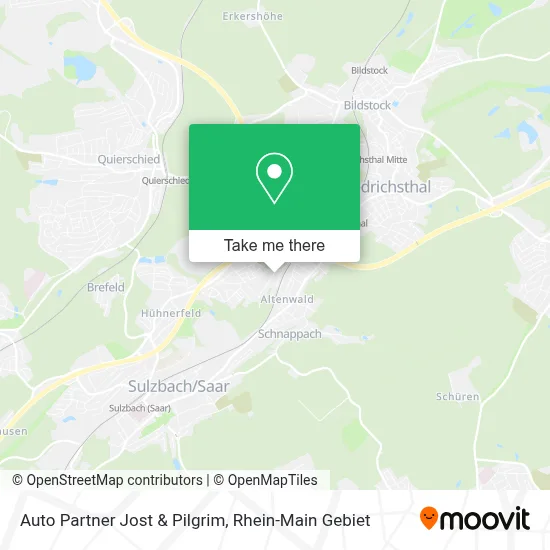 Auto Partner Jost & Pilgrim map