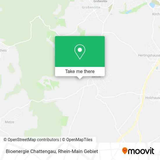 Bioenergie Chattengau map