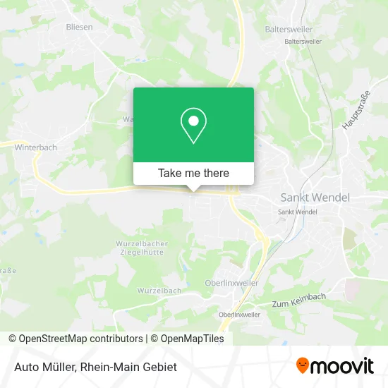 Auto Müller map
