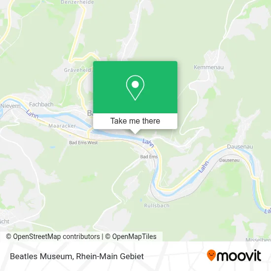 Beatles Museum map