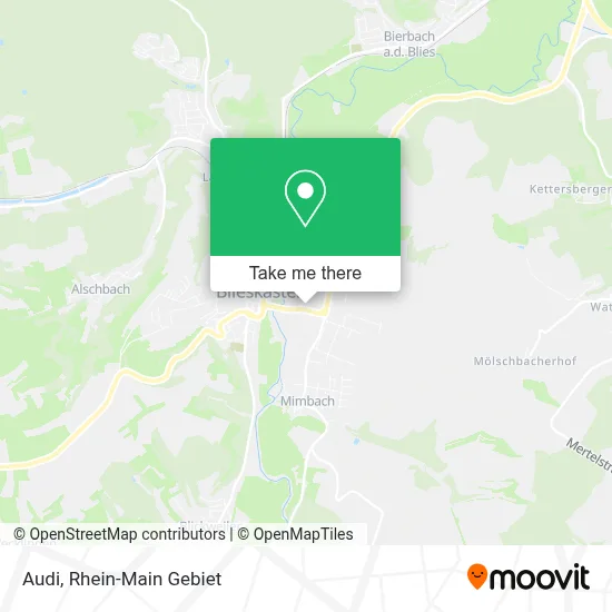 Audi map