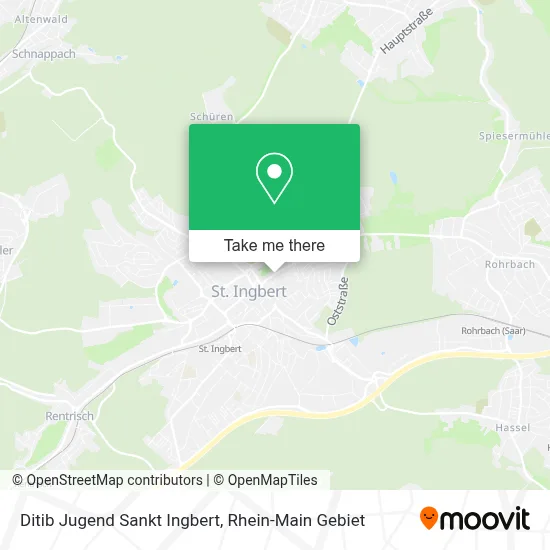 Ditib Jugend Sankt Ingbert map