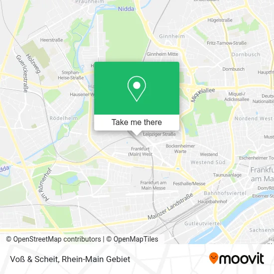 Voß & Scheit map