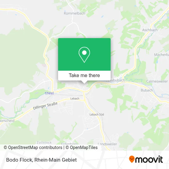 Bodo Flock map