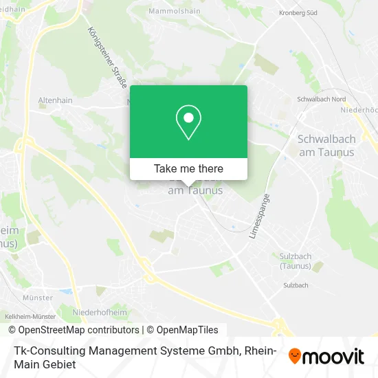 Tk-Consulting Management Systeme Gmbh map
