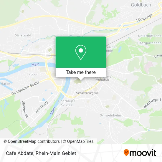 Cafe Abdate map