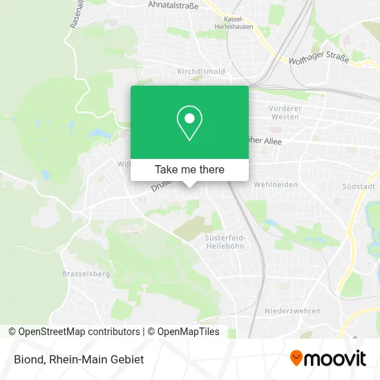 Biond map