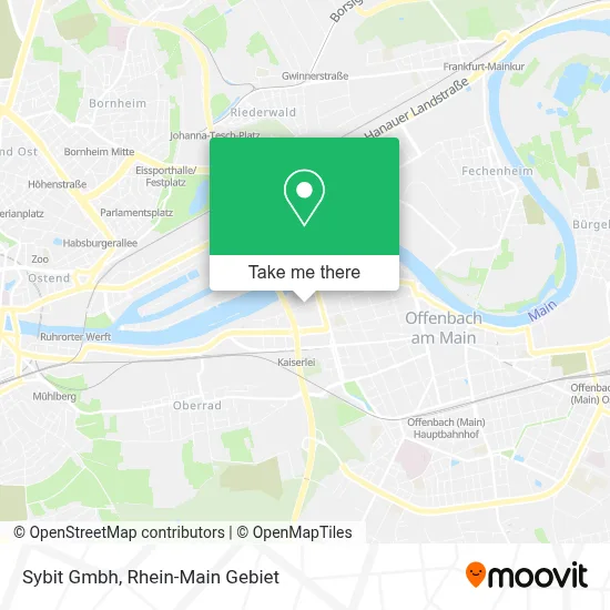 Sybit Gmbh map