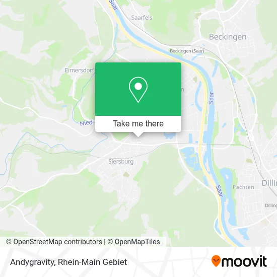 Andygravity map