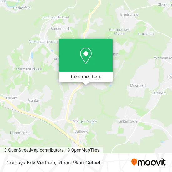 Comsys Edv Vertrieb map
