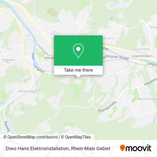 Diwo Hans Elektroinstallation map