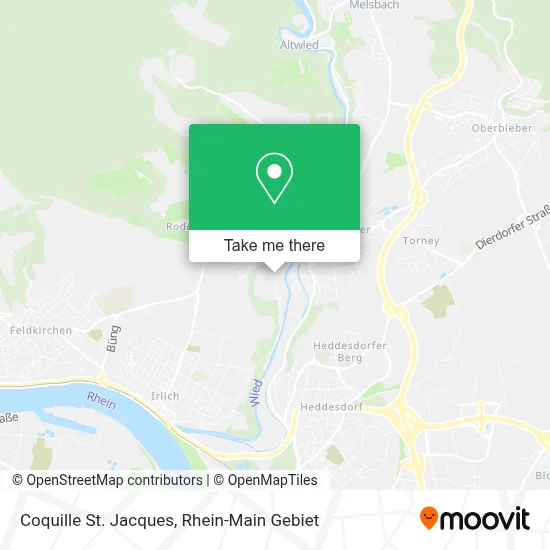 Coquille St. Jacques map