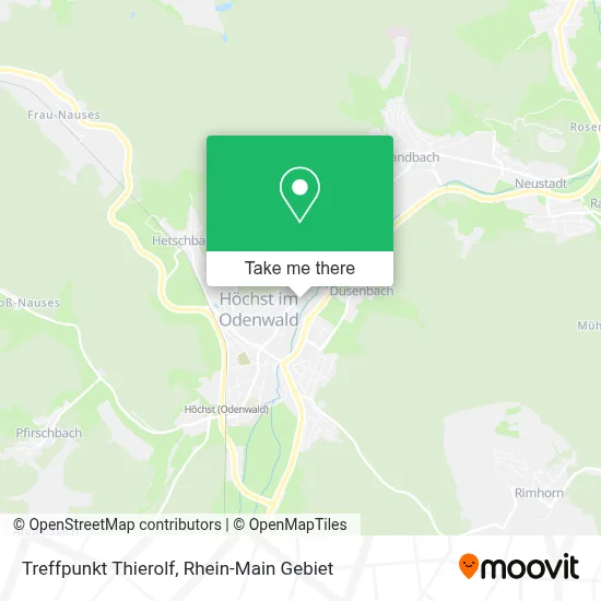 Treffpunkt Thierolf map