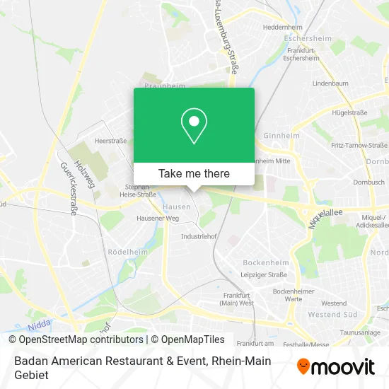 Badan American Restaurant & Event map