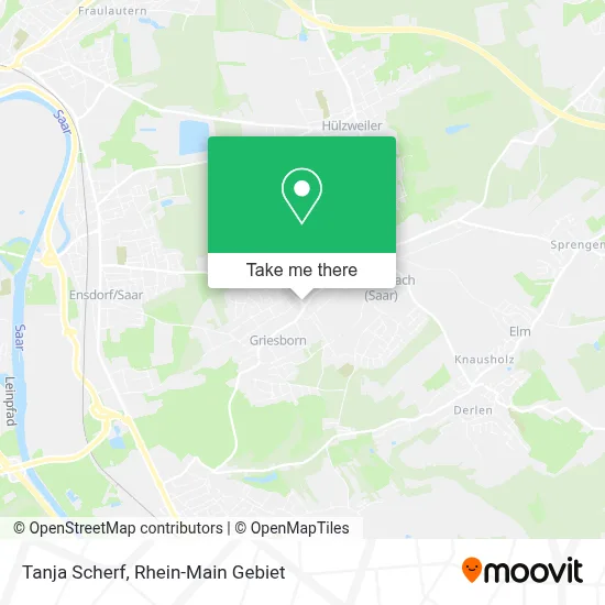 Tanja Scherf map