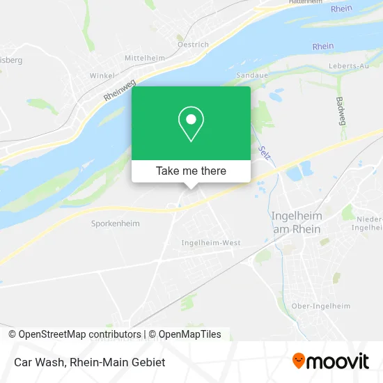 Car Wash map