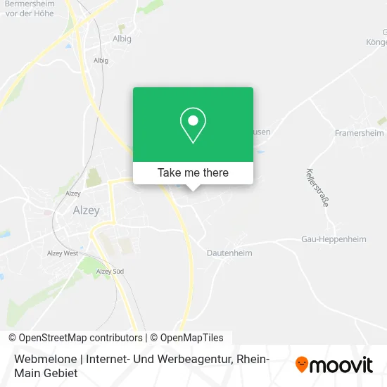 Webmelone | Internet- Und Werbeagentur map