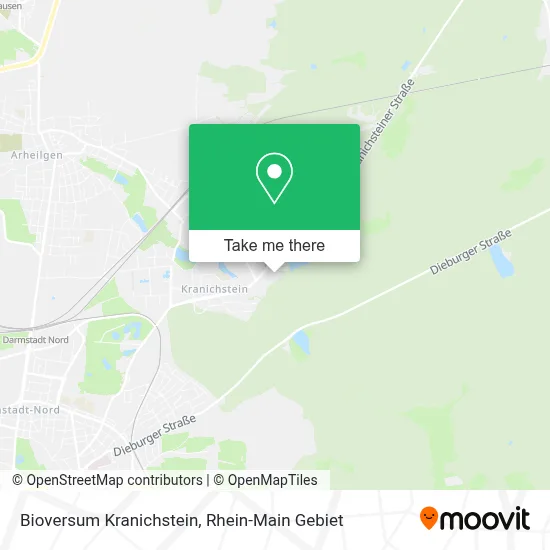 Bioversum Kranichstein map