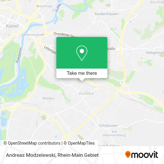 Andreas Modzelewski map