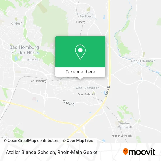 Atelier Bianca Scheich map