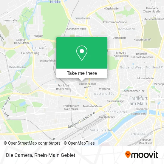 Die Camera map