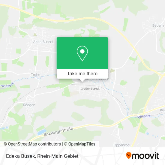Edeka Busek map