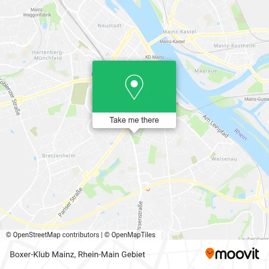 Boxer-Klub Mainz map
