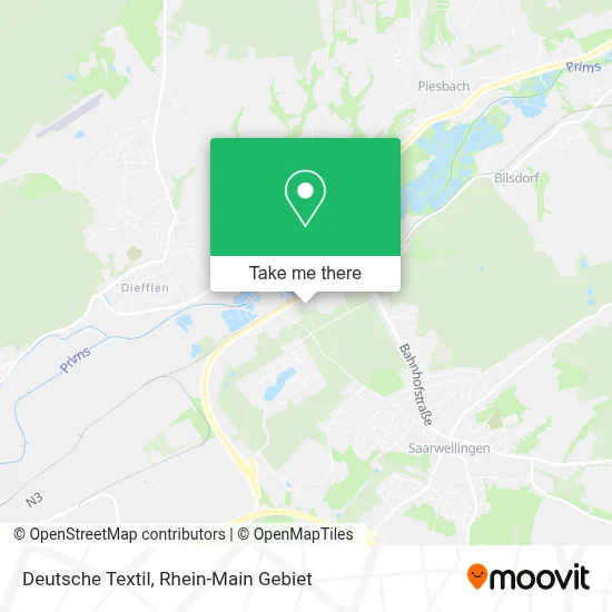 Deutsche Textil map