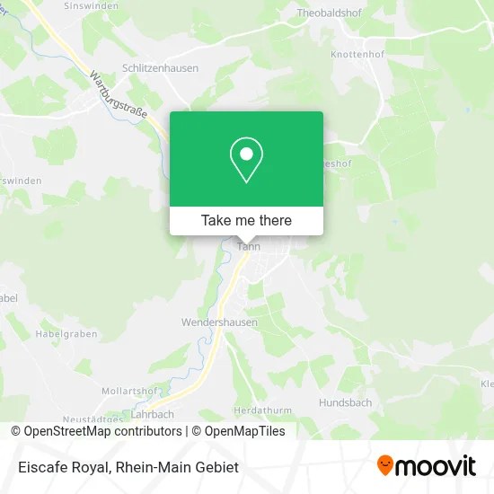 Eiscafe Royal map