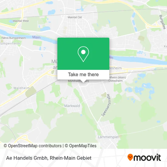 Ae Handels Gmbh map