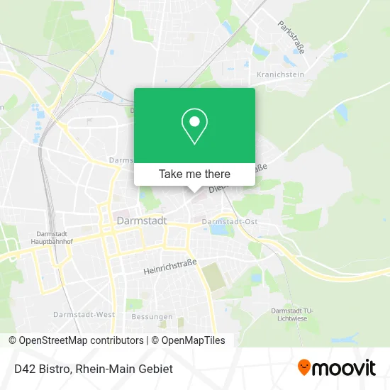 D42 Bistro map