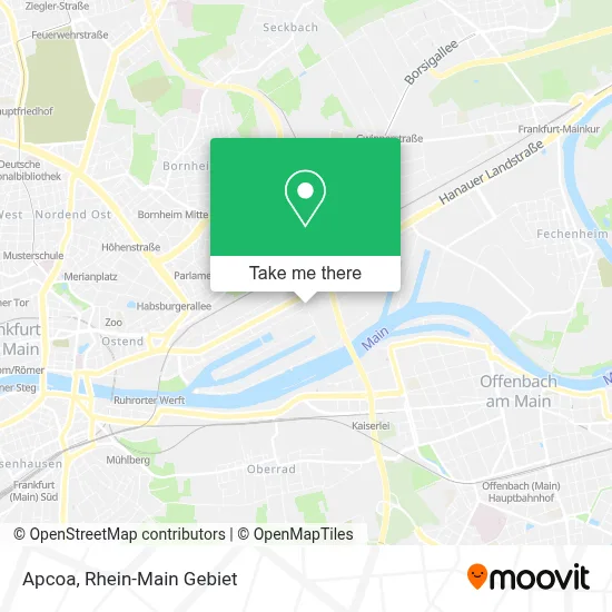Apcoa map