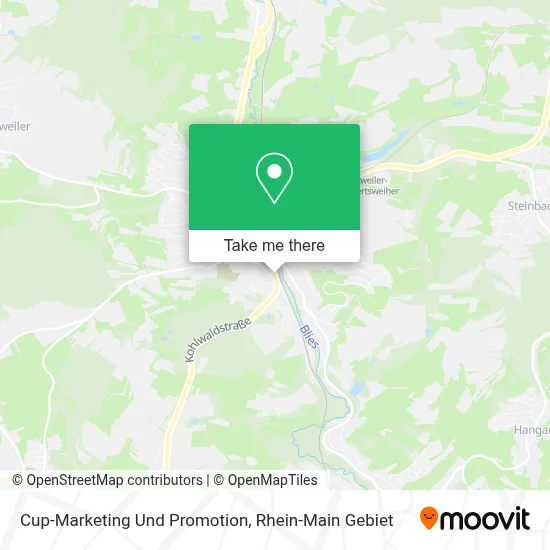 Cup-Marketing Und Promotion map