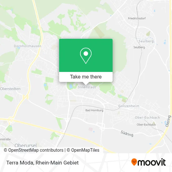 Terra Moda map